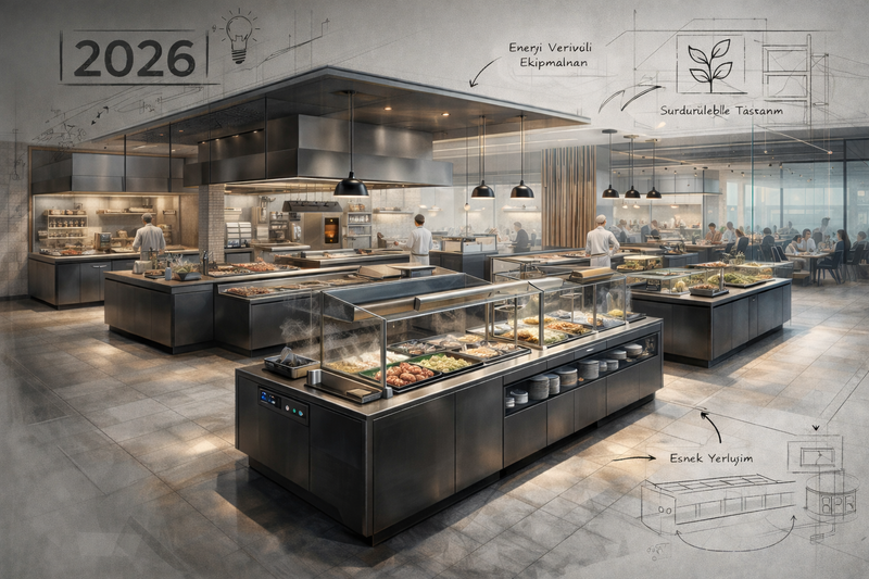 2026 Horeca Trendleri: Mutfak Tasarımında Yeni Yaklaşımlar