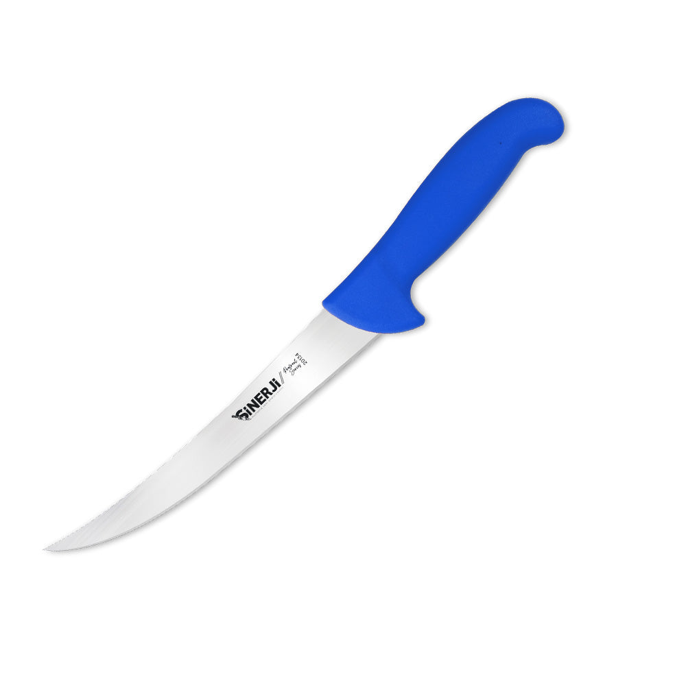 SİNERJİ PROTREND 1 NO KVRK ET DOĞR. BIÇAĞI 21CM. MAVİ