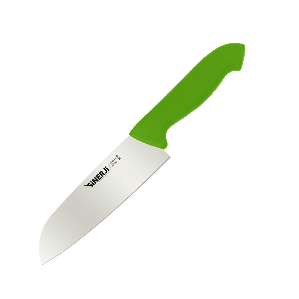 SİNERJİ PROTREND SANTOKU ŞEF BIÇAĞI YEŞİL 18 CM