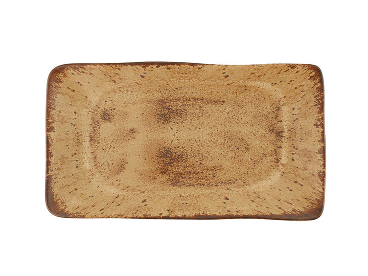 PORLAND STONEWARE NATURA KAYIK TABAK 22X38CM11DC37