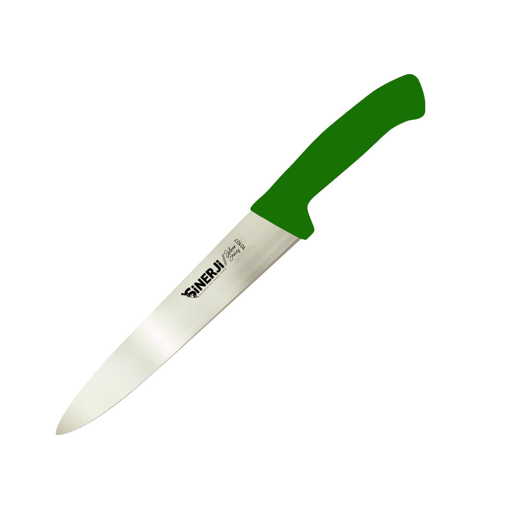 SİNERJİ SILVER 18 CM DİLİMLEME BIÇAĞI YEŞİL