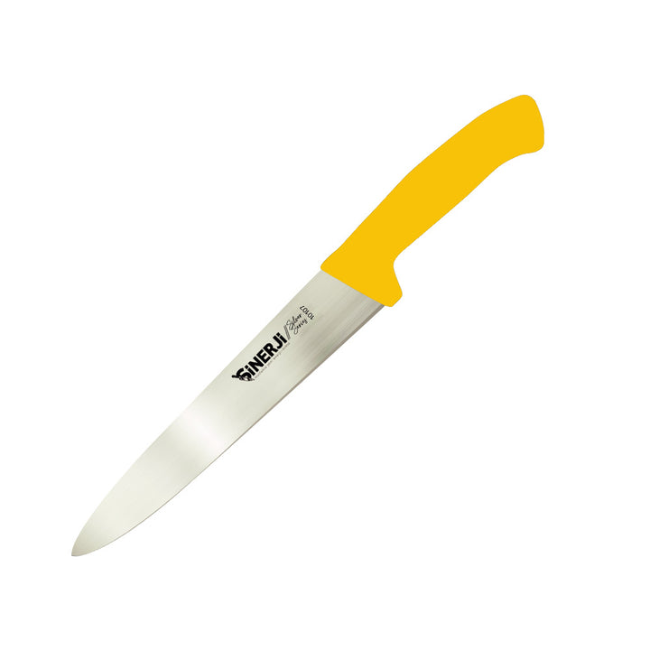 SİNERJİ SILVER 18 CM DİLİMLEME BIÇAĞI SARI