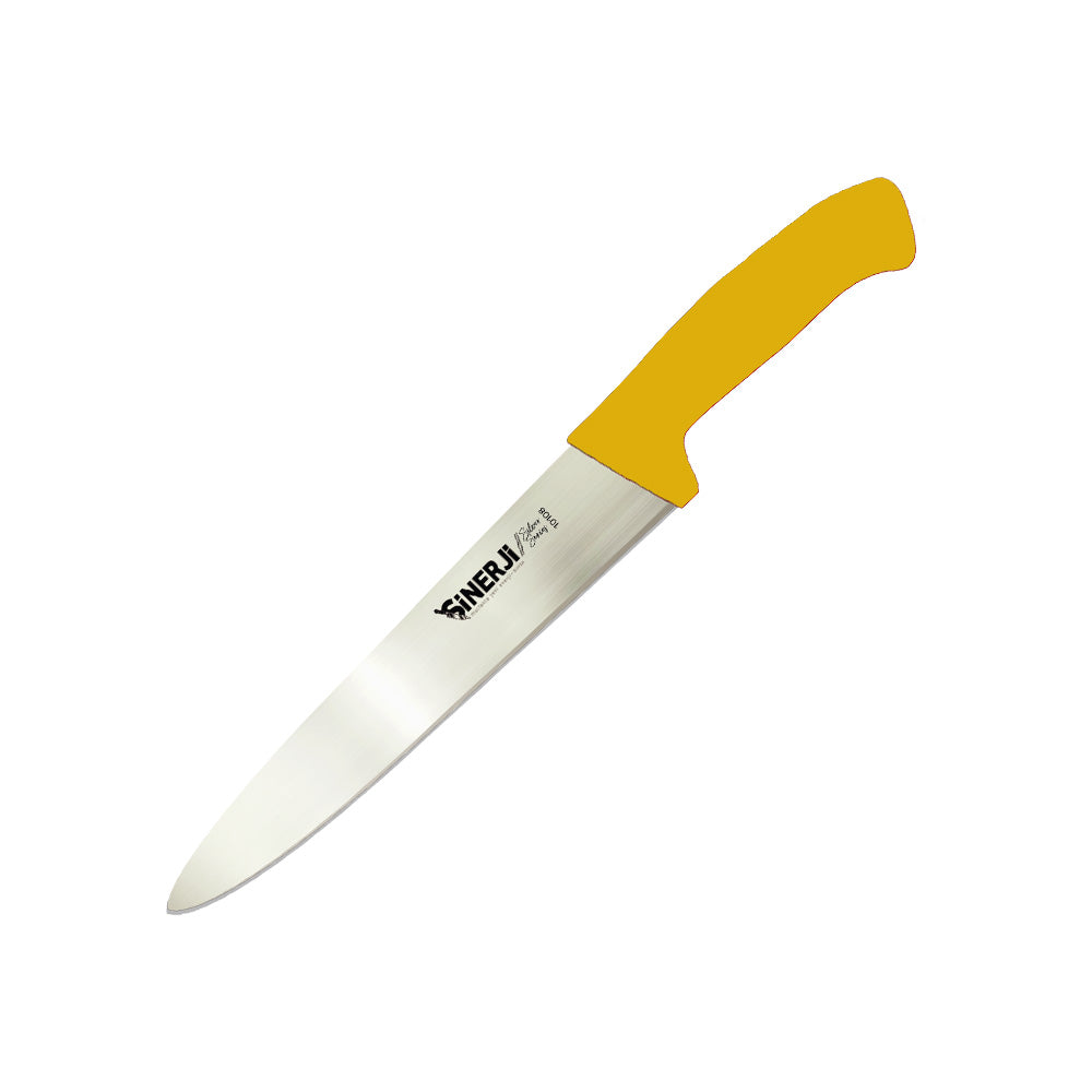 SİNERJİ SILVER 20 CM DİLİMLEME BIÇAĞI SARI