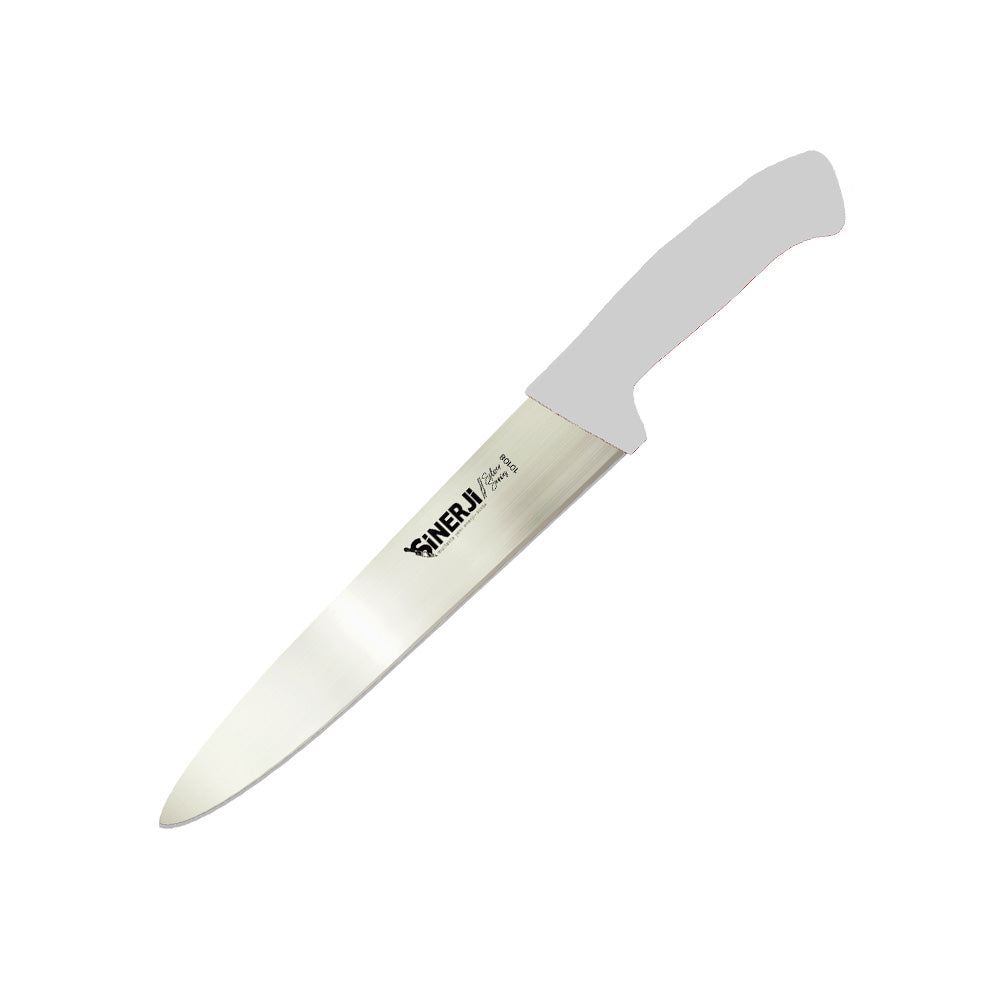 SİNERJİ SILVER 20 CM DİLİMLEME BIÇAĞI BEYAZ