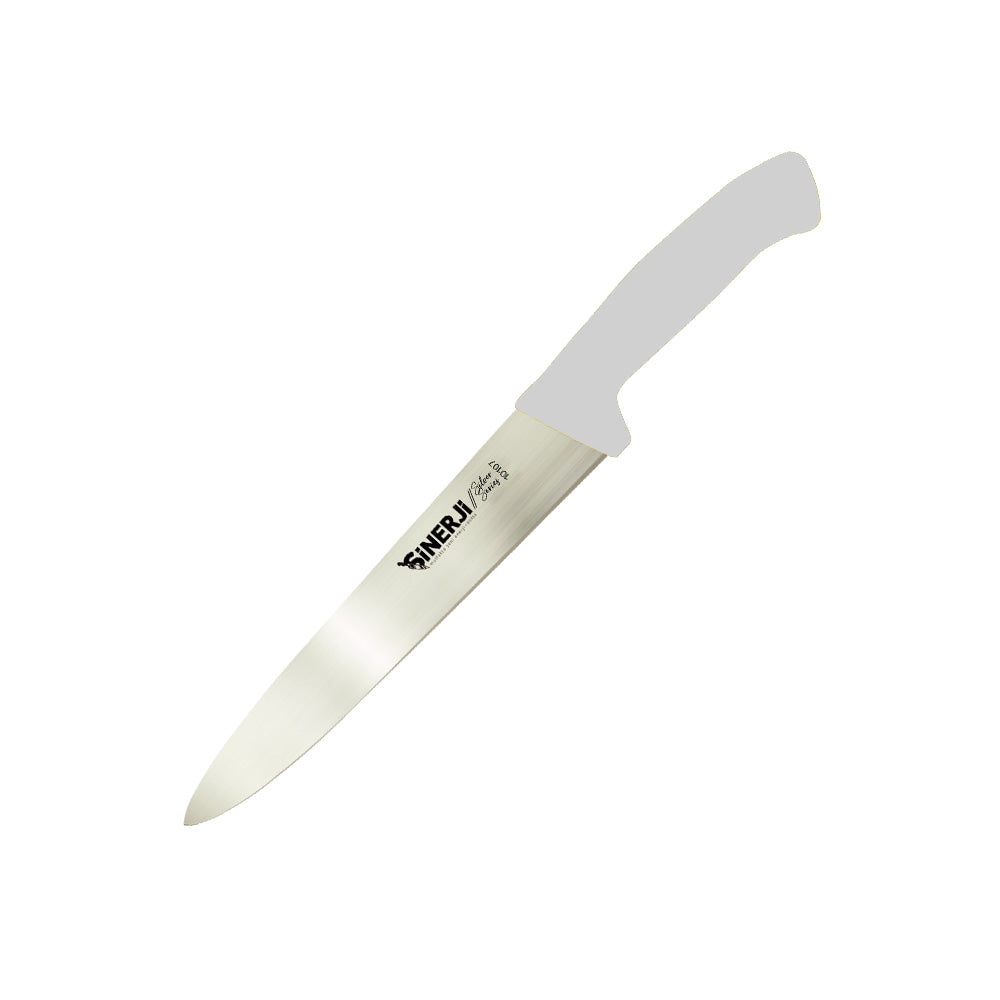 SİNERJİ SILVER 18 CM DİLİMLEME BIÇAĞI BEYAZ