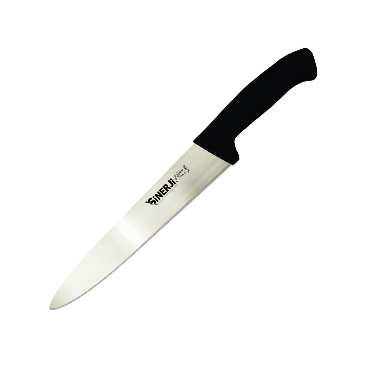 SİNERJİ SILVER 20 CM DİLİMLEME BIÇAĞI SİYAH