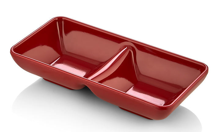 ATL 2'Lİ SOSLUK KIRMIZI 16*8CM-H:4CM