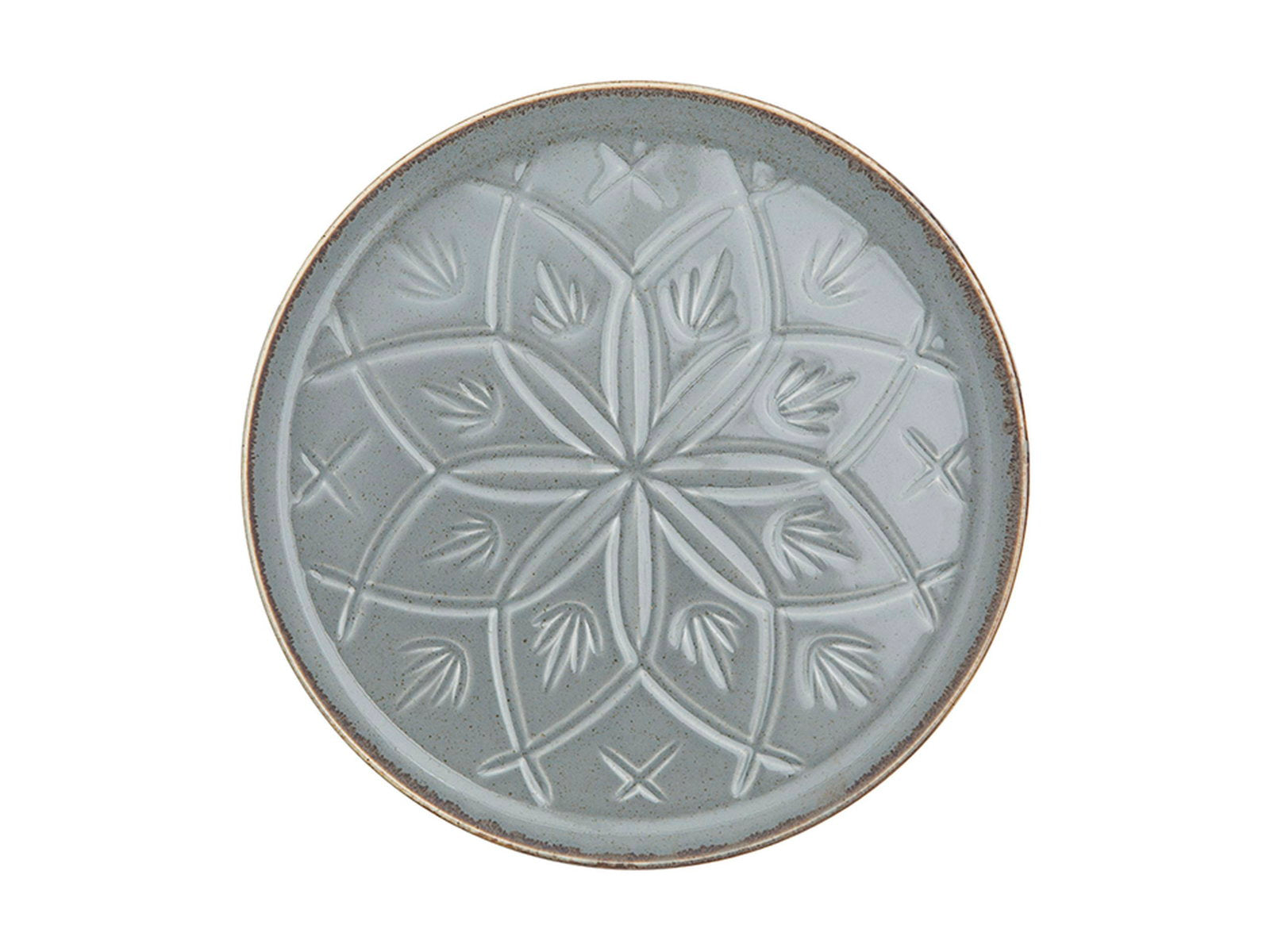 PORLAND CHRİSTİNA KOYU GRİ DÜZ TABAK 21CM 18CR21