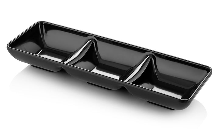 ATL 3'LÜ SOSLUK SİYAH 24*8CM-H:4CM