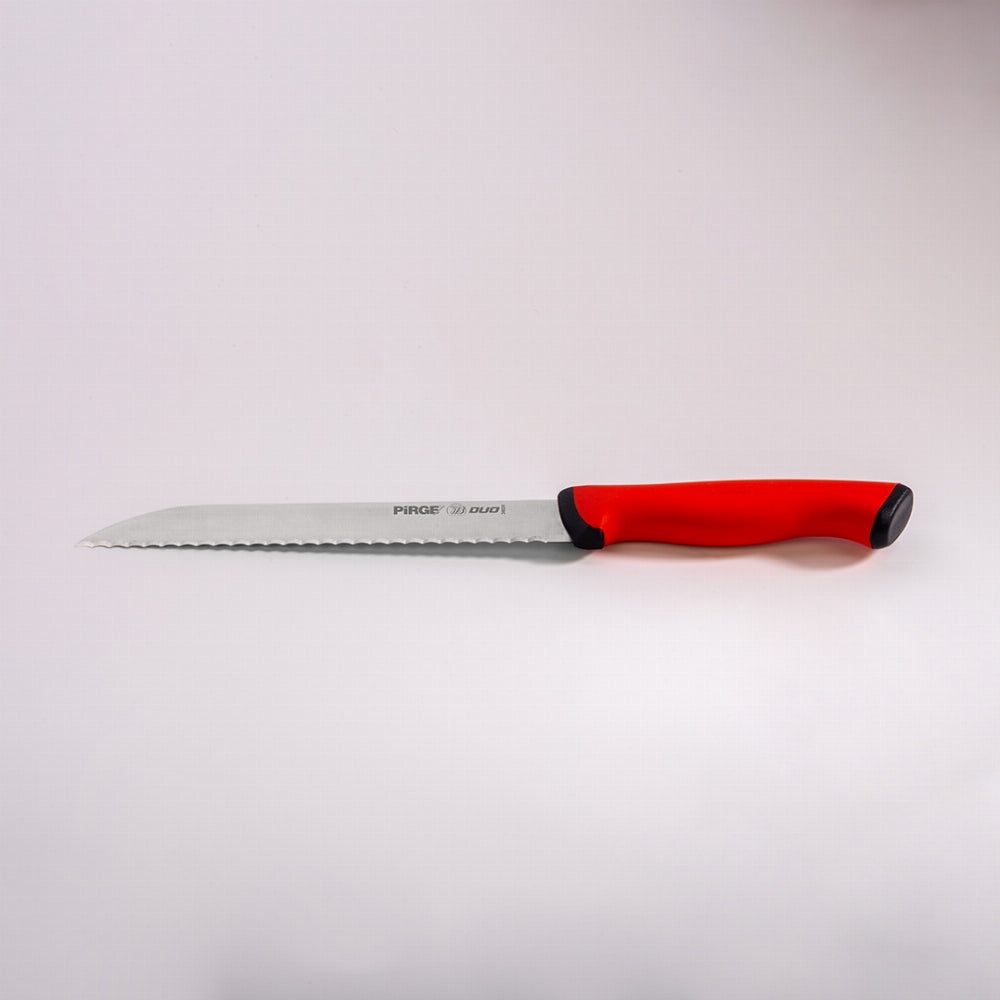PRG DUO EKMEK BIÇAĞI PRO 17,5 CM KIRMIZI