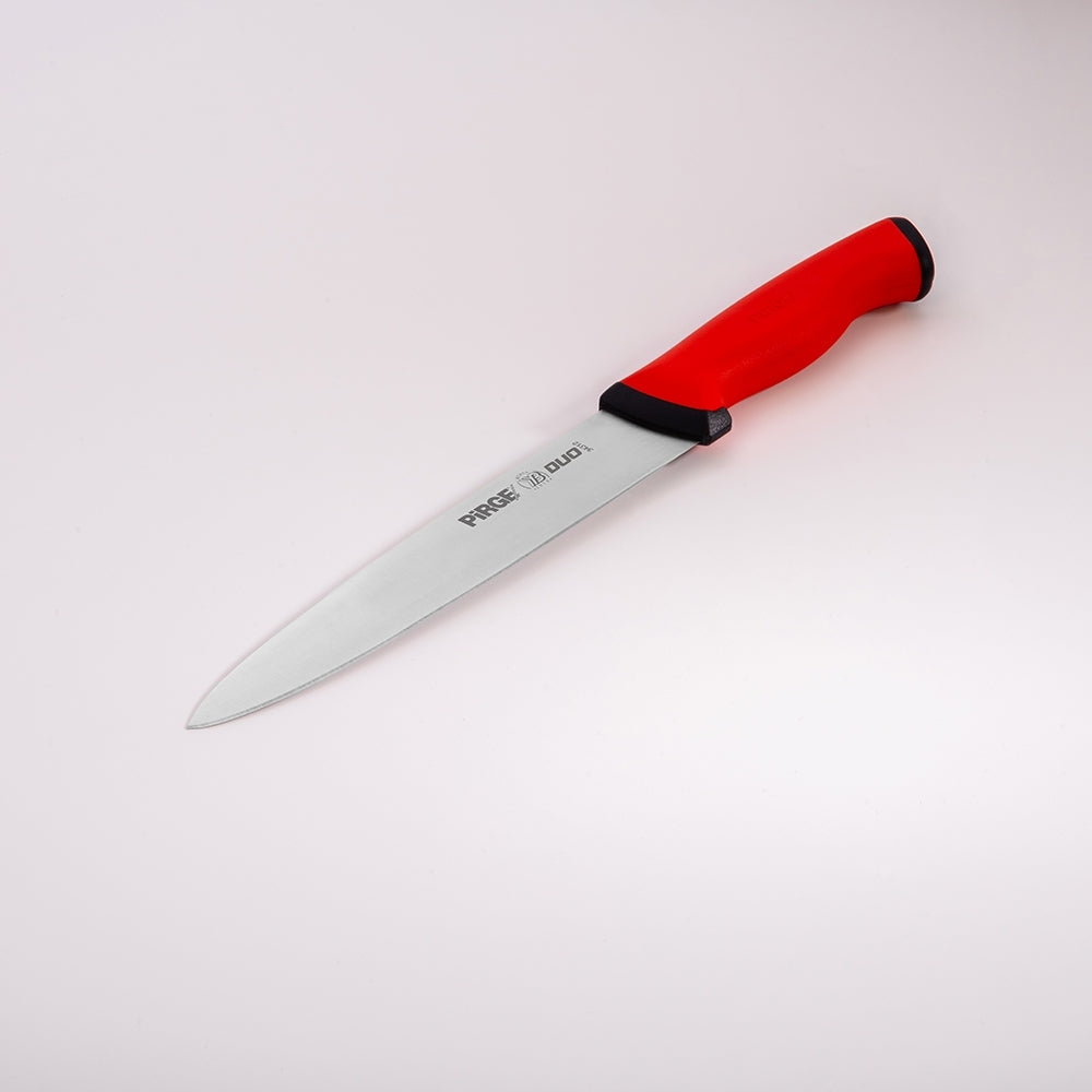 PRG DUO DİLİMLEME BIÇAĞI 18 CM KIRMIZI