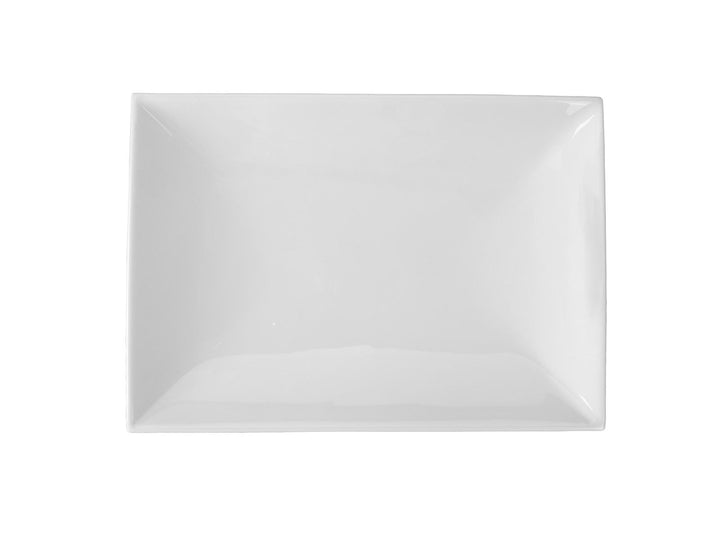 PORLAND WHITE BUFFET DISH 40CM