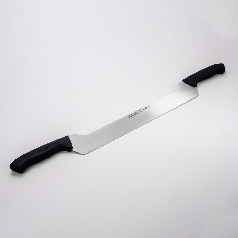 PRG ECCO ÇİFT SAPLI PEYNİR BIÇAĞI 35 CM SİYAH
