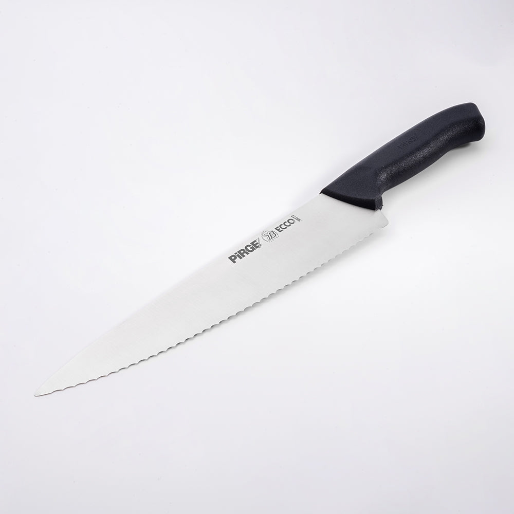 PRG ECCO ŞEF BIÇAĞI 25 CM DİŞLİ SİYAH