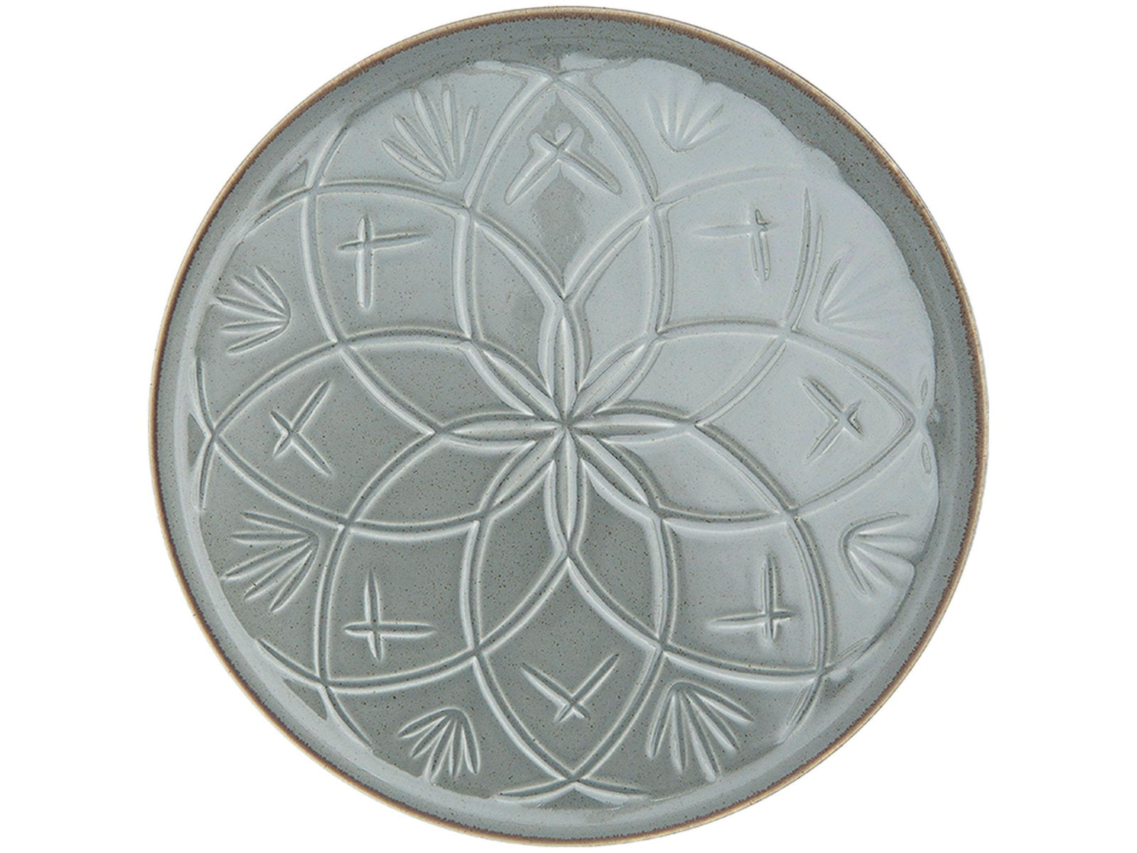 PORLAND CHRİSTİNA KOYU GRİ DÜZ TABAK 27CM 18CR27