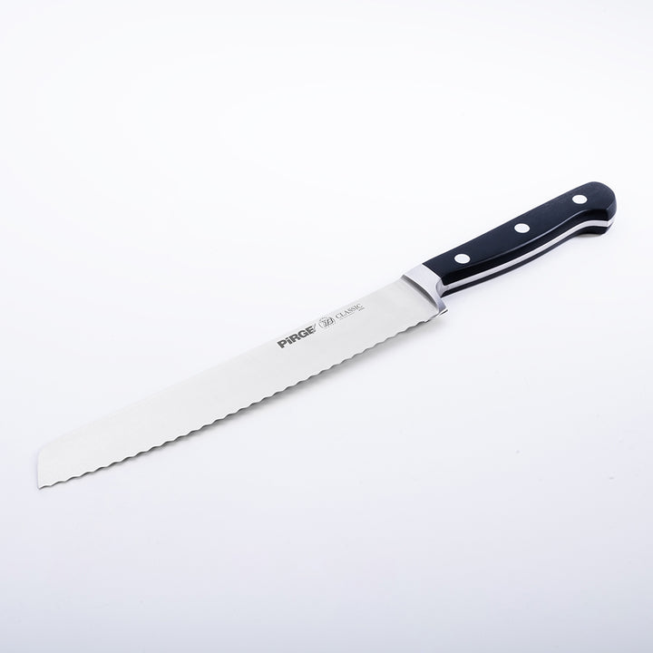 PRG CLASSIC EKMEK BIÇAĞI DİŞLİ 22 CM SİYAH