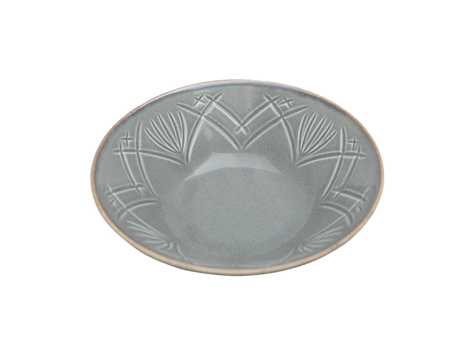 PORLAND CHRİSTİNA KOYU GRİ ÇUKUR TABAK 20CM 17CR20