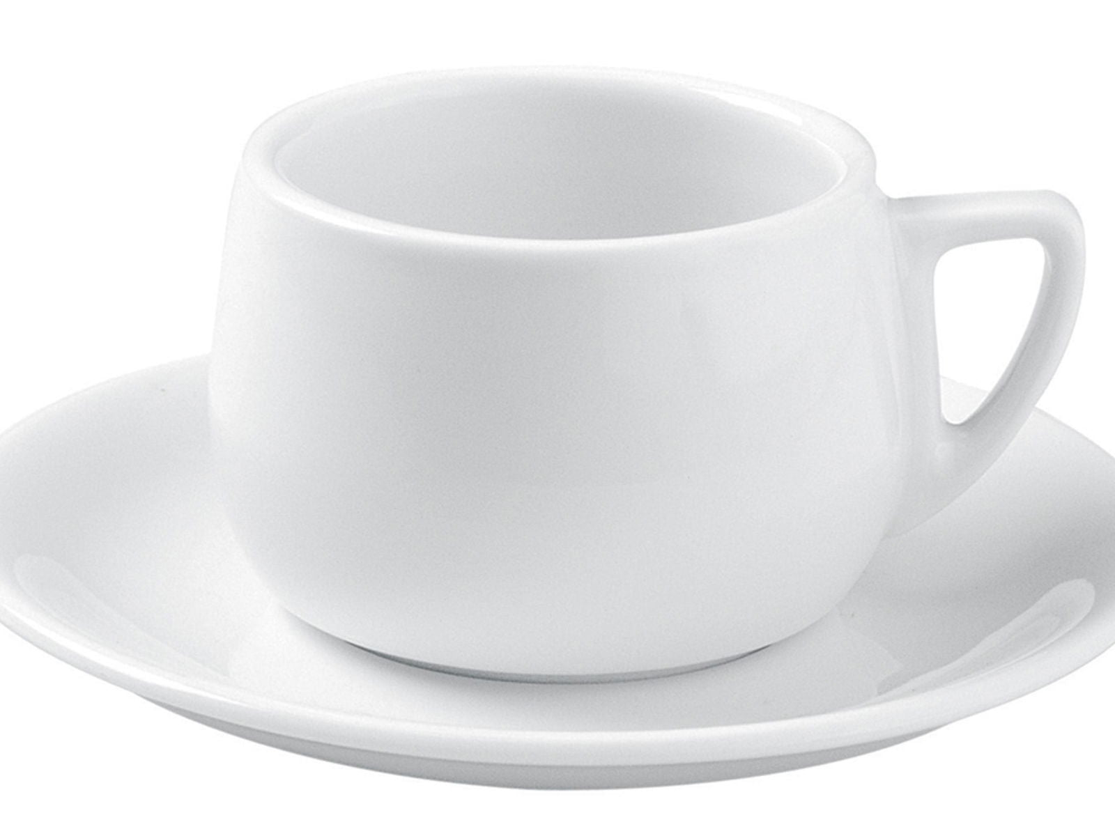 PORLAND SOLEY BEYAZ TABAKLI KAHVE FİNCANI 95CC