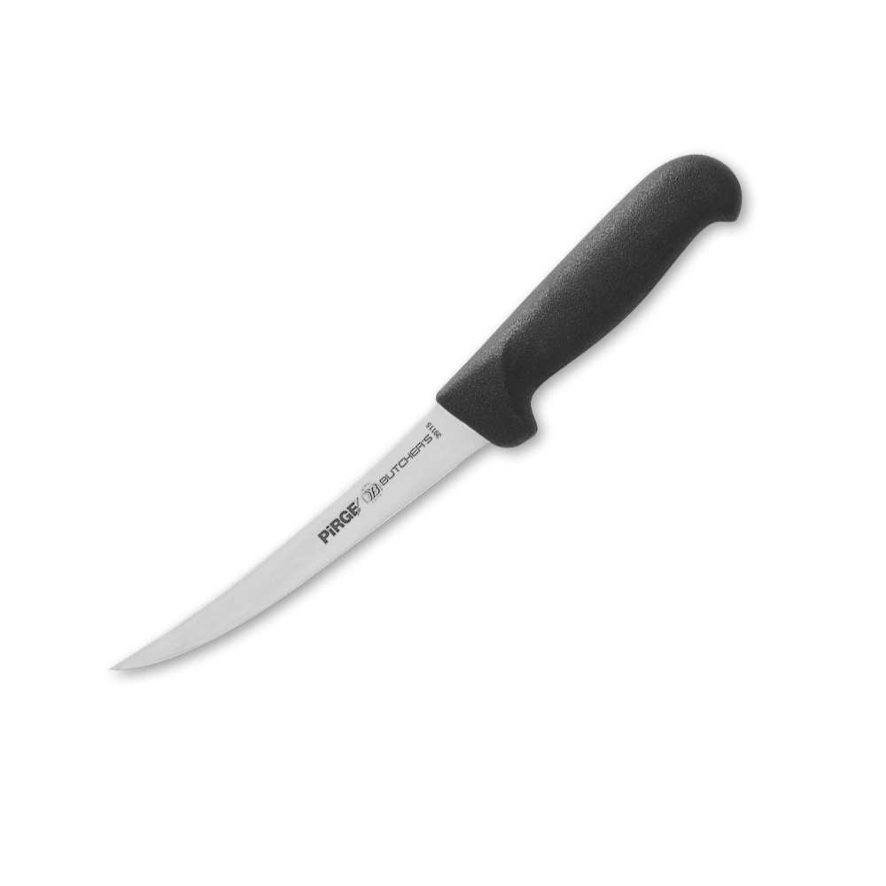 PRG BUTCHER-S SIYIRMA BIÇAĞI KIVRIK SERT 15 CM SİY
