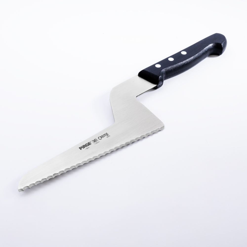 PRG CREME EKMEK & PASTA BIÇAĞI DİŞLİ 22 CM SİYAH