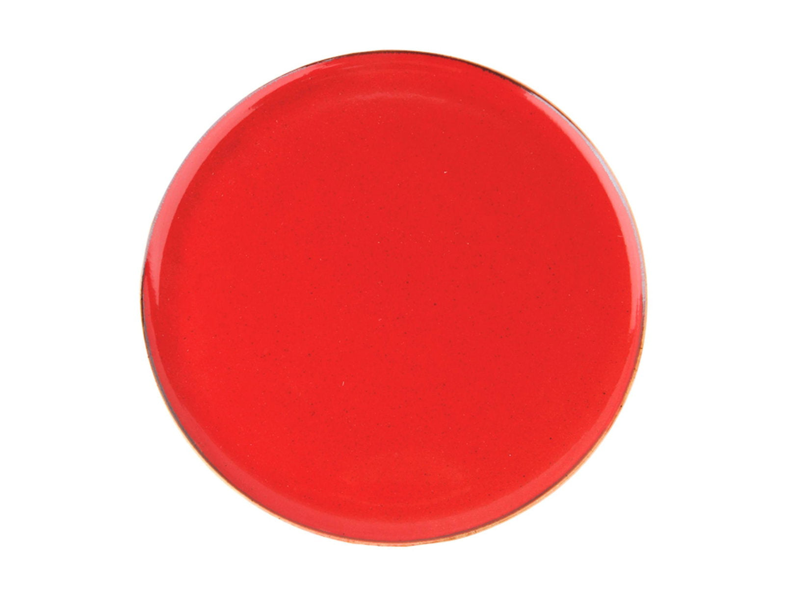 PORLAND GRAZİA SEASONS KIRMIZI DÜZ TABAK 21CM 185421