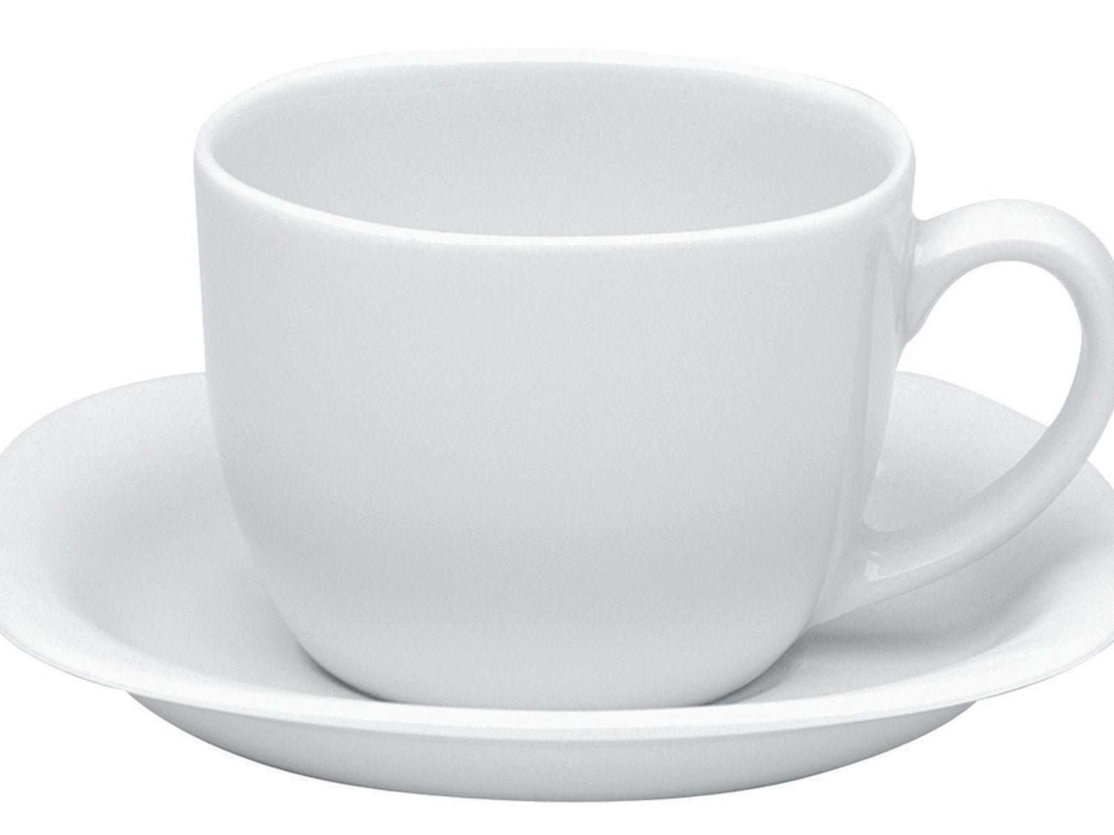 PORLAND PALOMA BEYAZ TABAKLI ÇAY FİNCANI 210CC