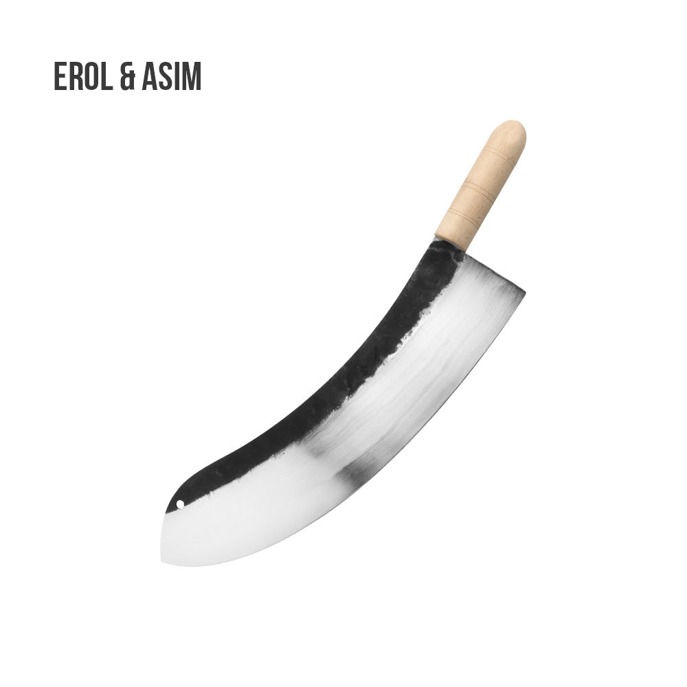 SNR 35 CM AHŞAP SAPLI KARBON ÇELİĞİ ZIRH