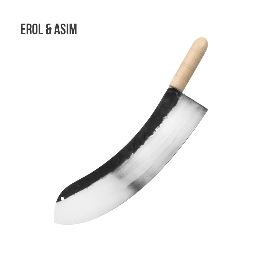 SNR 40 CM AHŞAP SAPLI KARBON ÇELİĞİ ZIRH