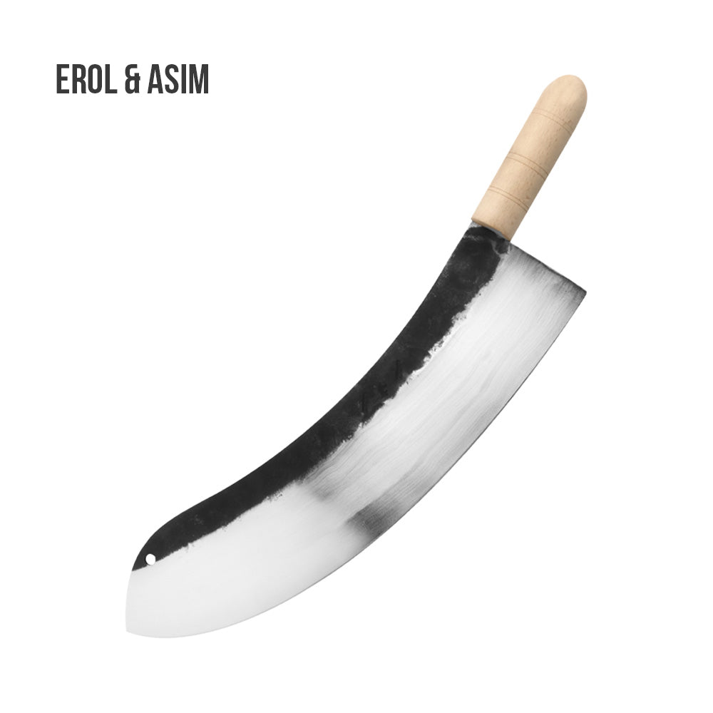 SNR 45 CM AHŞAP SAPLI KARBON ÇELİĞİ ZIRH