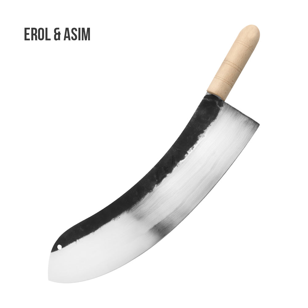 SNR 50 CM AHŞAP SAPLI KARBON ÇELİĞİ ZIRH