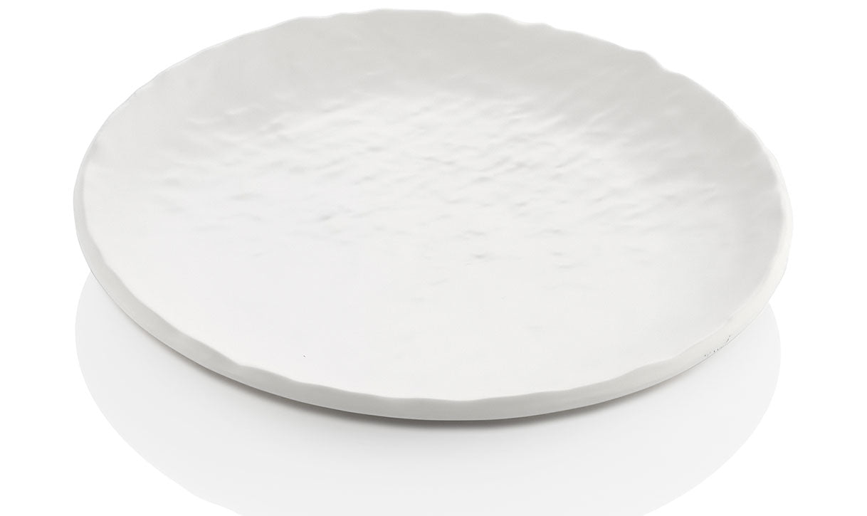 FORMEL YUVARLAK MAT SUNUM TABAK Ø 24 CM BEYAZ