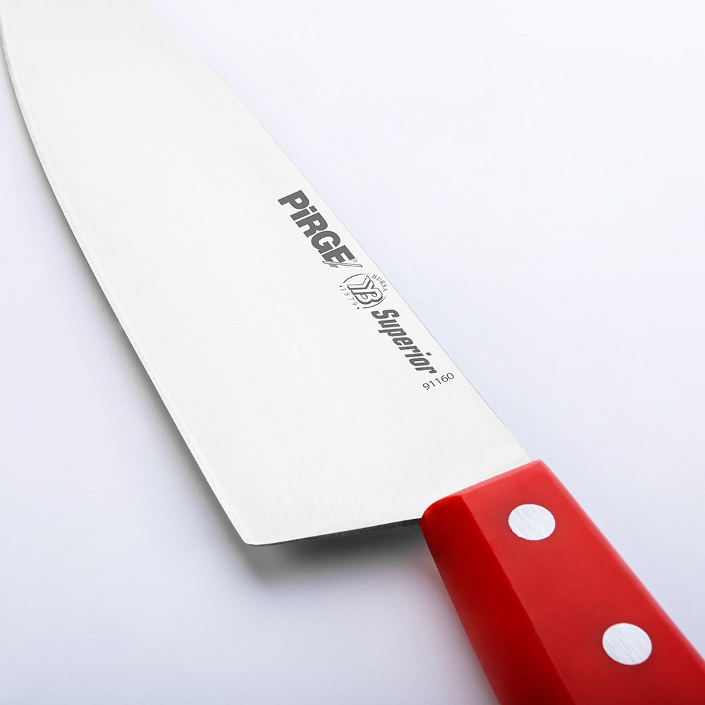 PRG SUPERİOR ŞEF BIÇAĞI 19 CM KIRMIZI