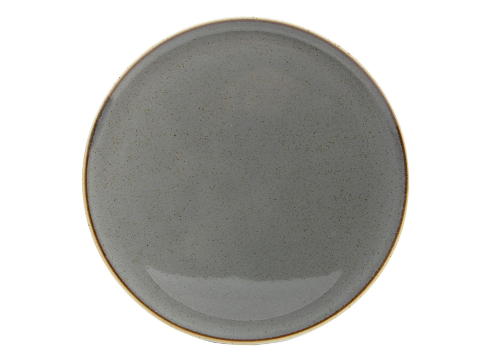 PORLAND GRAZİA SEASONS KOYU GRİ DÜZ TABAK 27CM185427