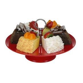 Gastronomi Teşhir Tepsisi Ayaklı Yuvarlak 30 Cm PC