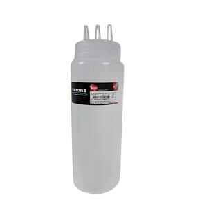 Ketçap & Mayonez Şişe 3 Delikli B.950 ml Şeffaf