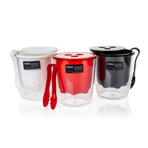 PC Buz Kovası Süzgeçli Kapaklı 155*170H/mm