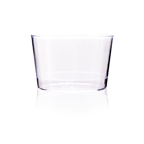 RUB SİLİNDİR KAP 250 ML PS ŞEFFAF