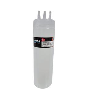 Ketçap & Mayonez Şişe 3 Delikli B.700 ml Şeffaf