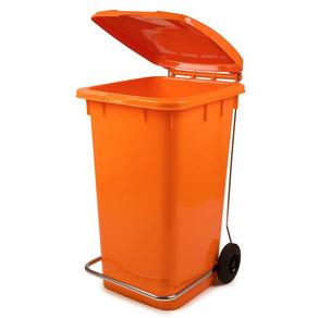 Pedallı Çöp Kovası 120LT