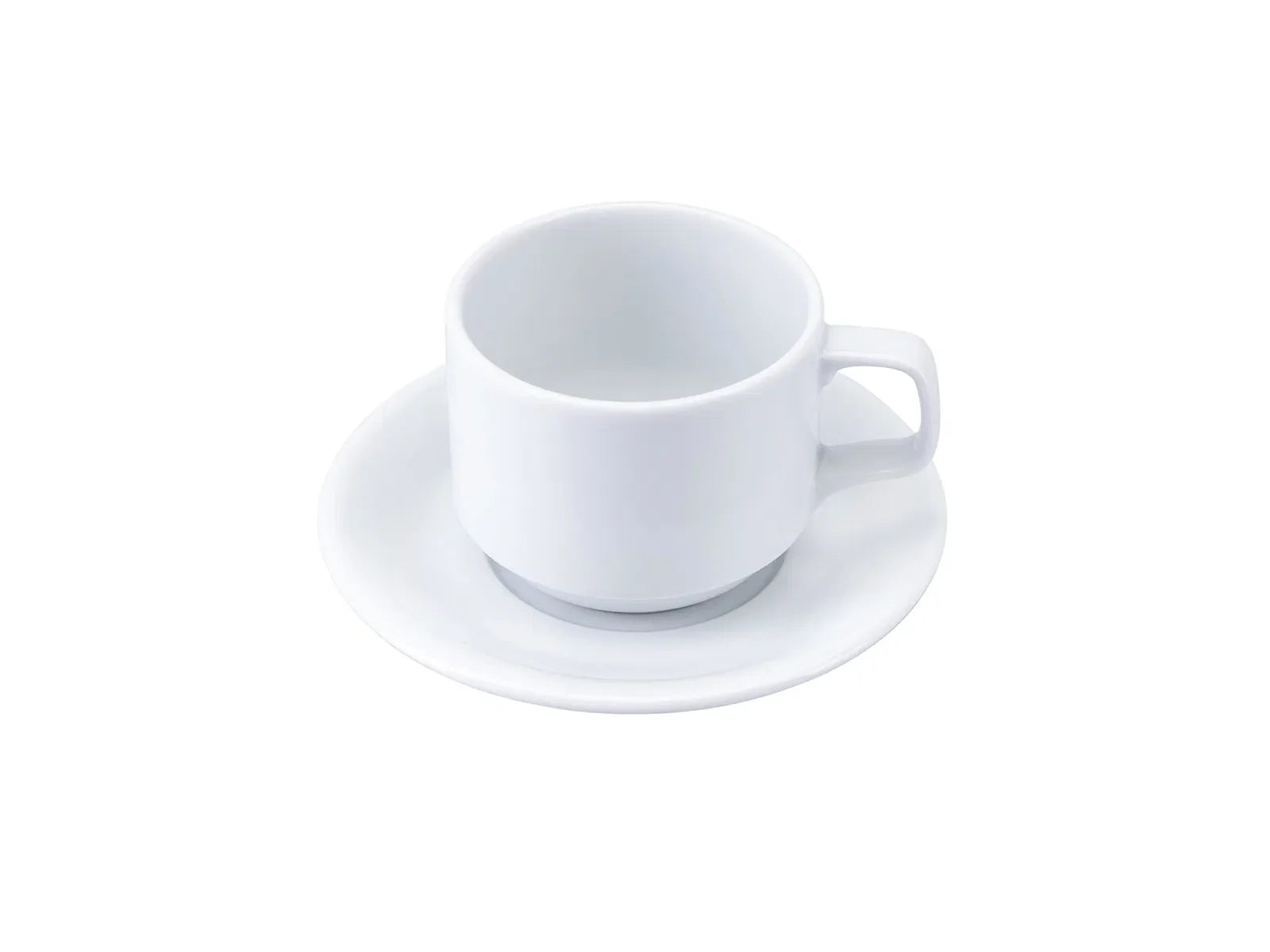 PORLAND SOLEY WHITE TEA CUP AND SAUCER 14CM