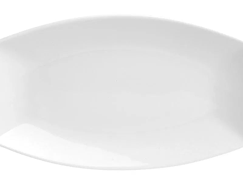 PORLAND SQUARE BEYAZ KAYIK TABAK 32CM