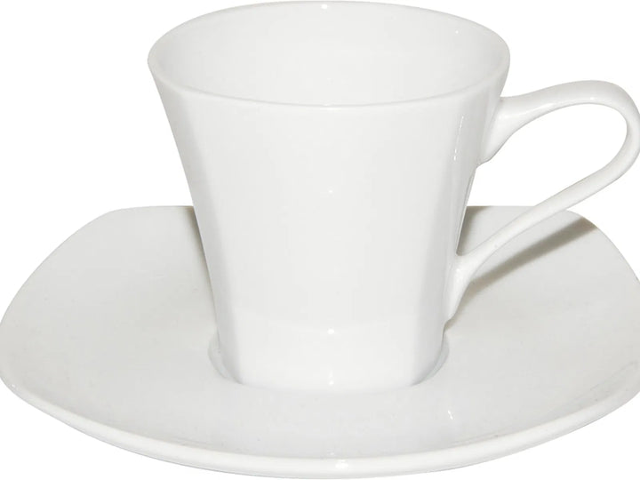 PORLAND SQUARE BEYAZ KAHVE FİNCAN TABAĞI 13CM