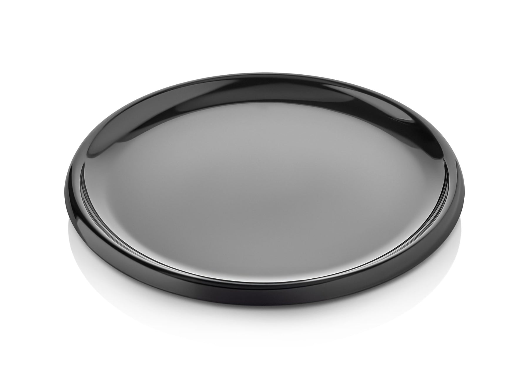 ATL MİMOZA SERVİS TABAK 25 CM-SİYAH