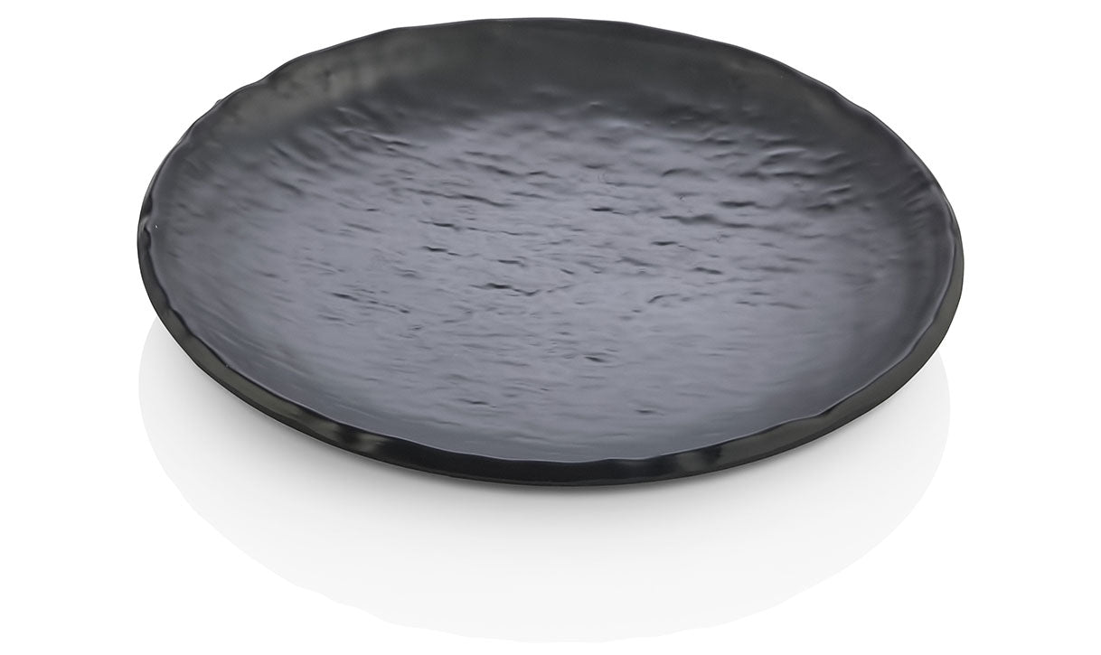 FORMEL YUVARLAK MAT SUNUM TABAK Ø 24 CM SİYAH