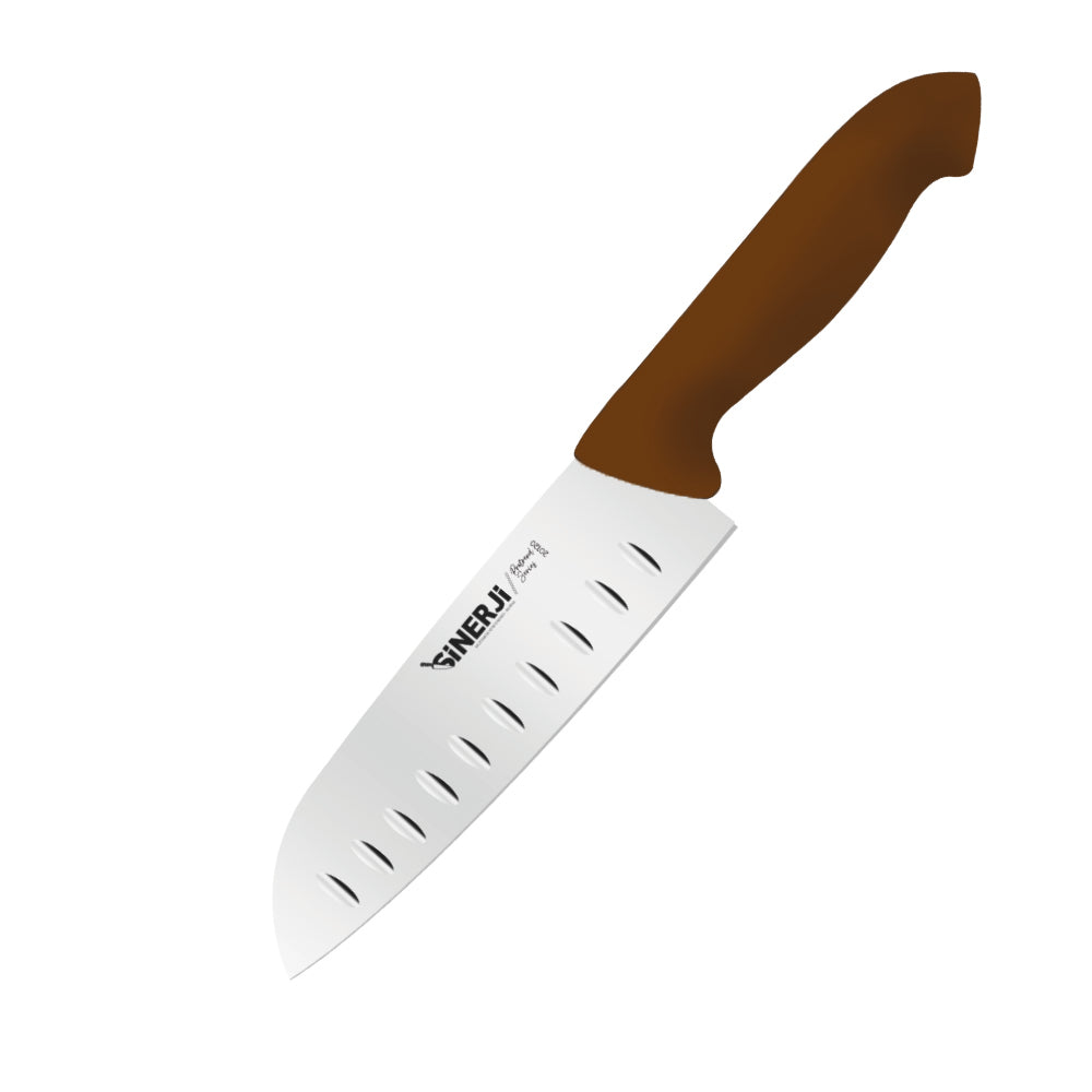 SİNERJİ PROTREND SANTOKU OLUKLU ŞEF BIÇAĞI K.RENGİ