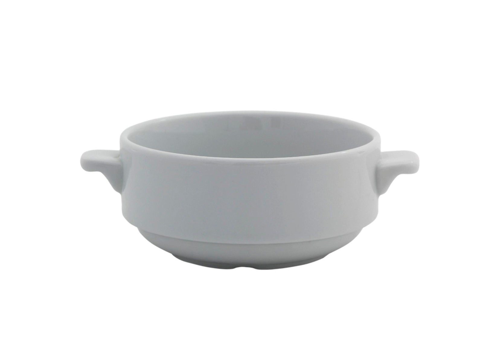 PORLAND İSTANBUL BEYAZ KULPLU KASE 11CM 360211