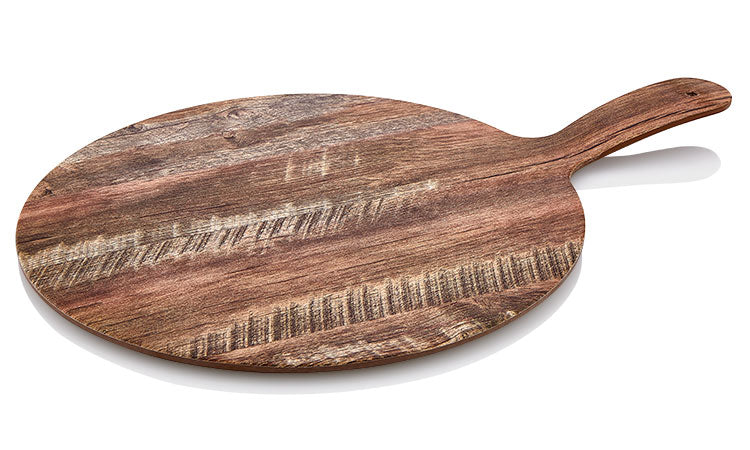 ATL YUVARLAK KULPLU PANO 32 CM Ø AHŞAP