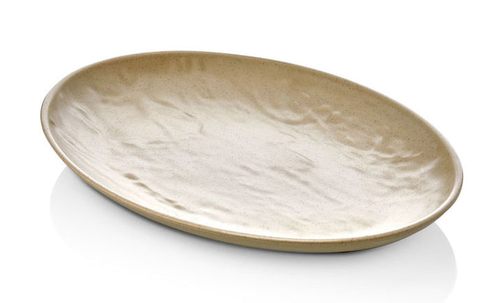 FORMEL MAT KAYIK TABAK BEJ 39X28 CM