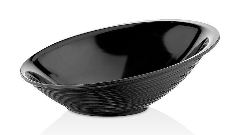 FORMEL ELİPS KASE 38X31 CM SİYAH