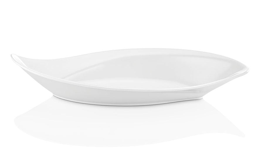 FORMEL YAPRAK SUNUM 50X24 CM H.6,5CM BEYAZ